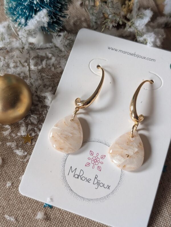 Boucles d'oreilles Pure