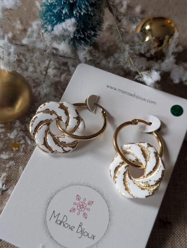 Boucles d'oreilles Pure