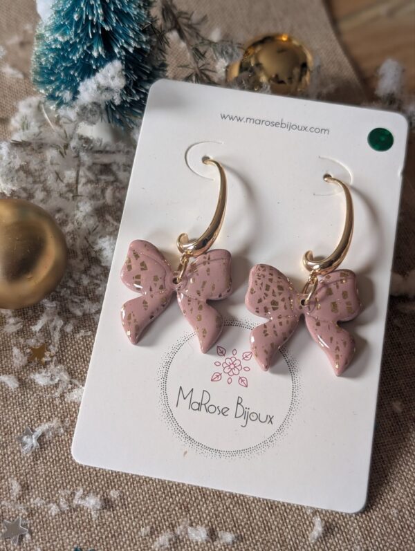 Boucles d'oreilles Noeud