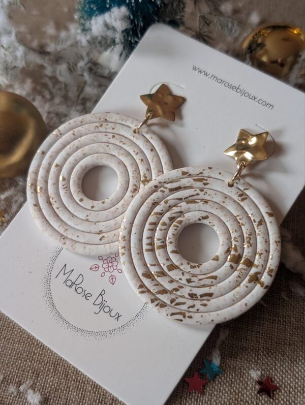 Boucles d'oreilles Noël