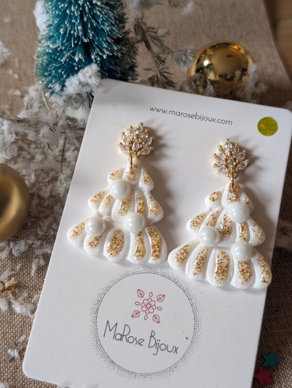 Boucles d'oreilles Sapin