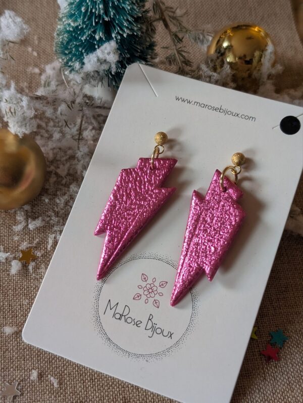 Boucle d'oreille Power