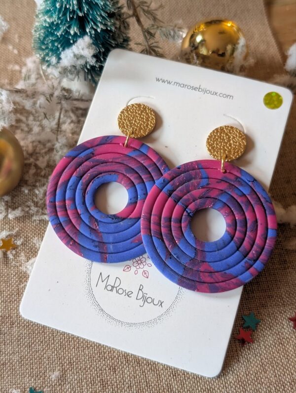 Boucles d'oreilles Upside down