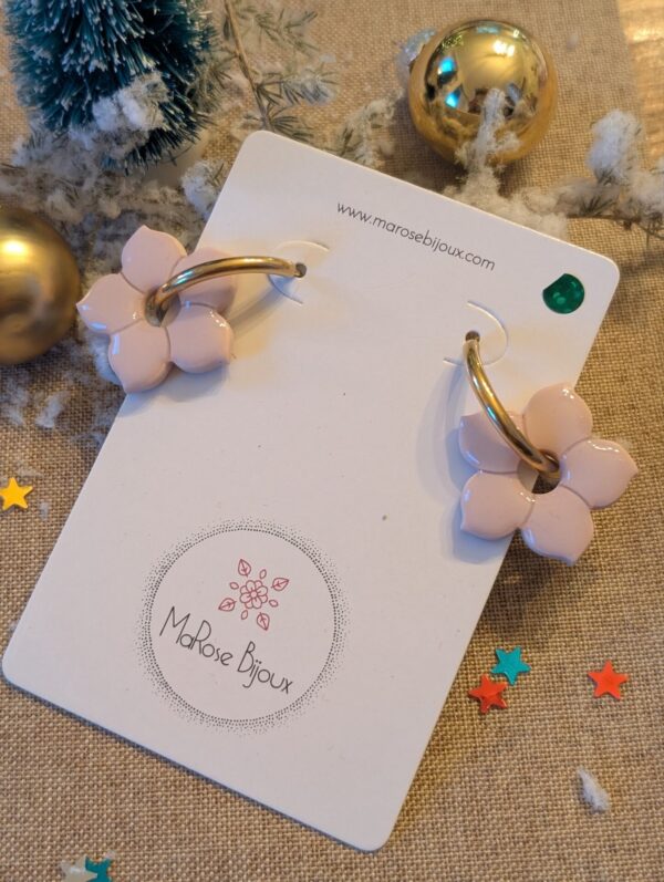 Boucle d'oreille Printemps enchanté