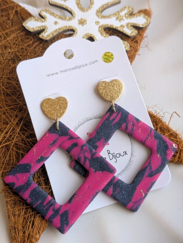 Boucles d'oreilles Upside down