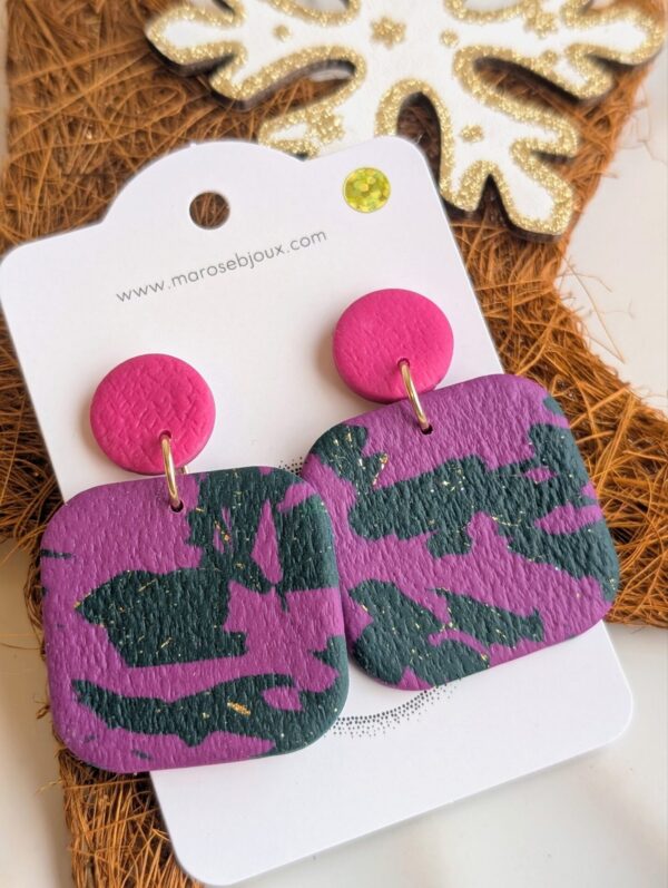 Boucles d'oreilles Upside down