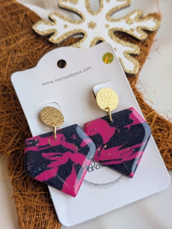 Boucles d'oreilles Upside down