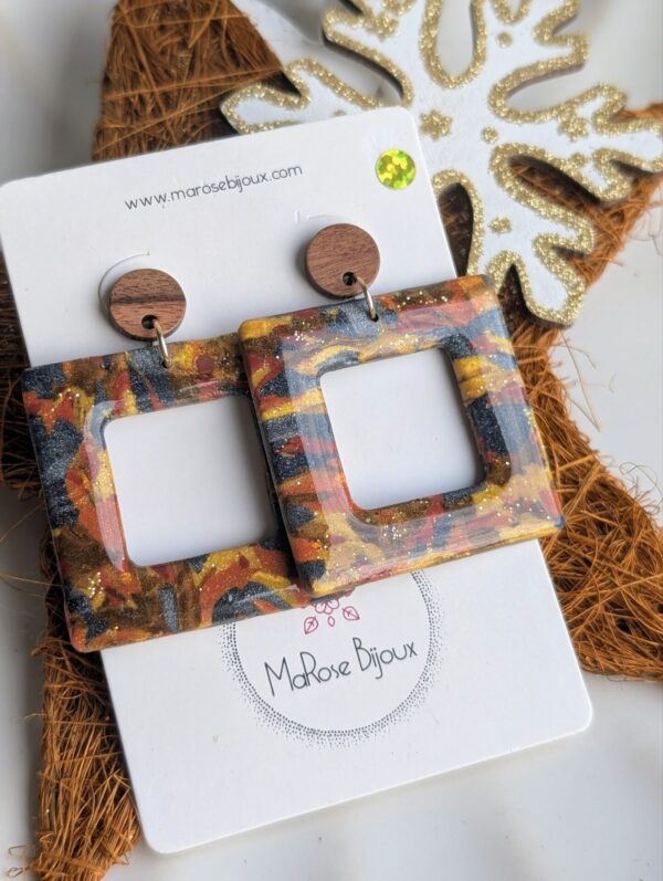 Boucles d'oreilles Terra bohème