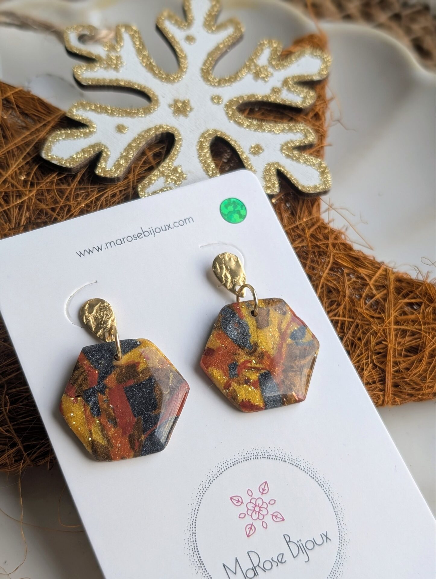 Boucles d'oreilles Terra bohème