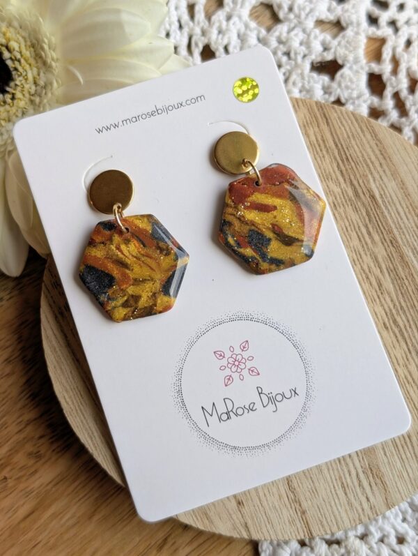 Boucles d'oreilles Terra bohème