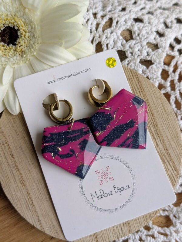 Boucles d'oreilles Upside down