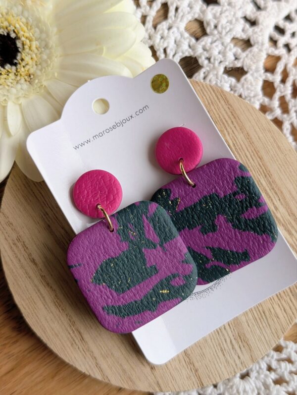 Boucles d'oreilles Upside down