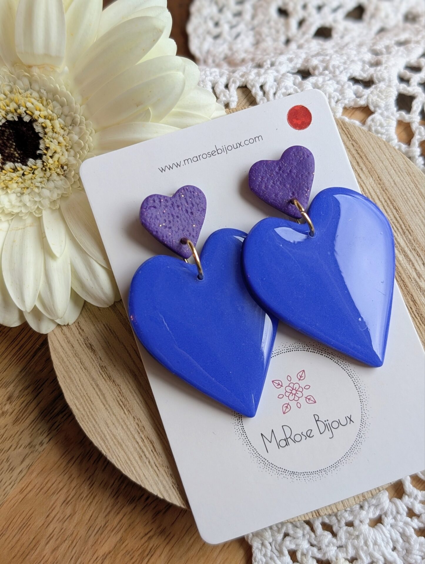 Boucles d'oreilles Upside down