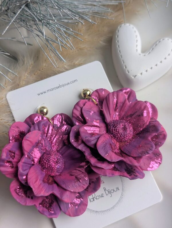 Boucles d'oreilles Bloomette