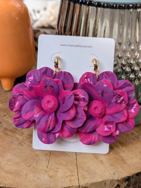Boucles d'oreilles Bloomette