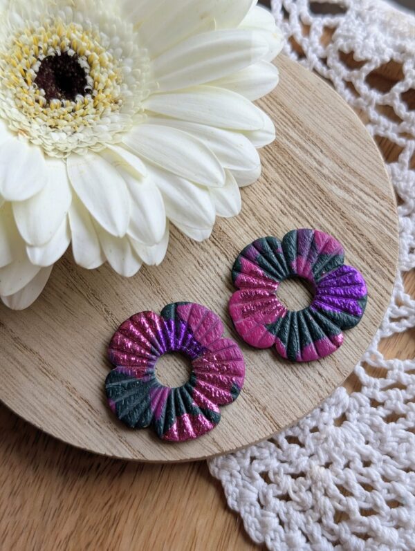 Pampille Aura, Vert fushia Violet