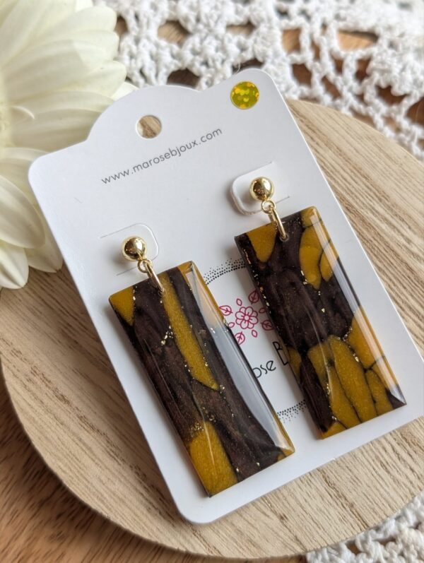 Boucles d'oreilles Tortoise