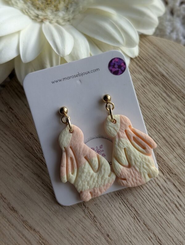 Boucles d'oreilles Lapins