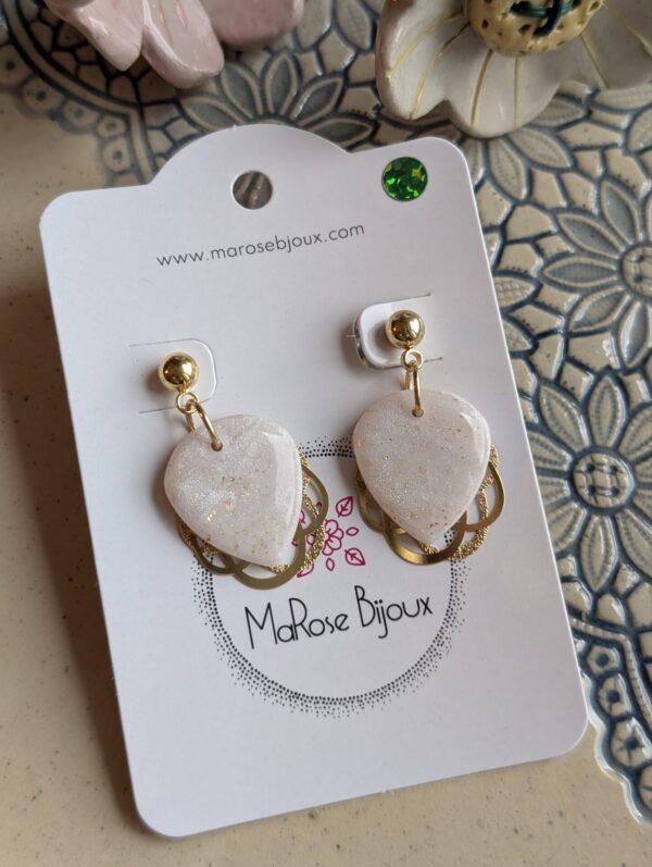 Boucles d'oreilles Pure