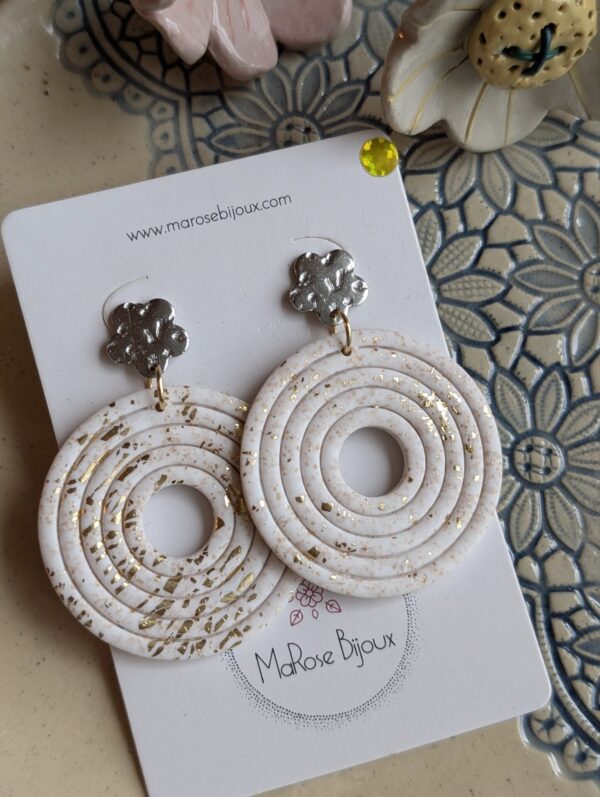 Boucles d'oreilles Pure