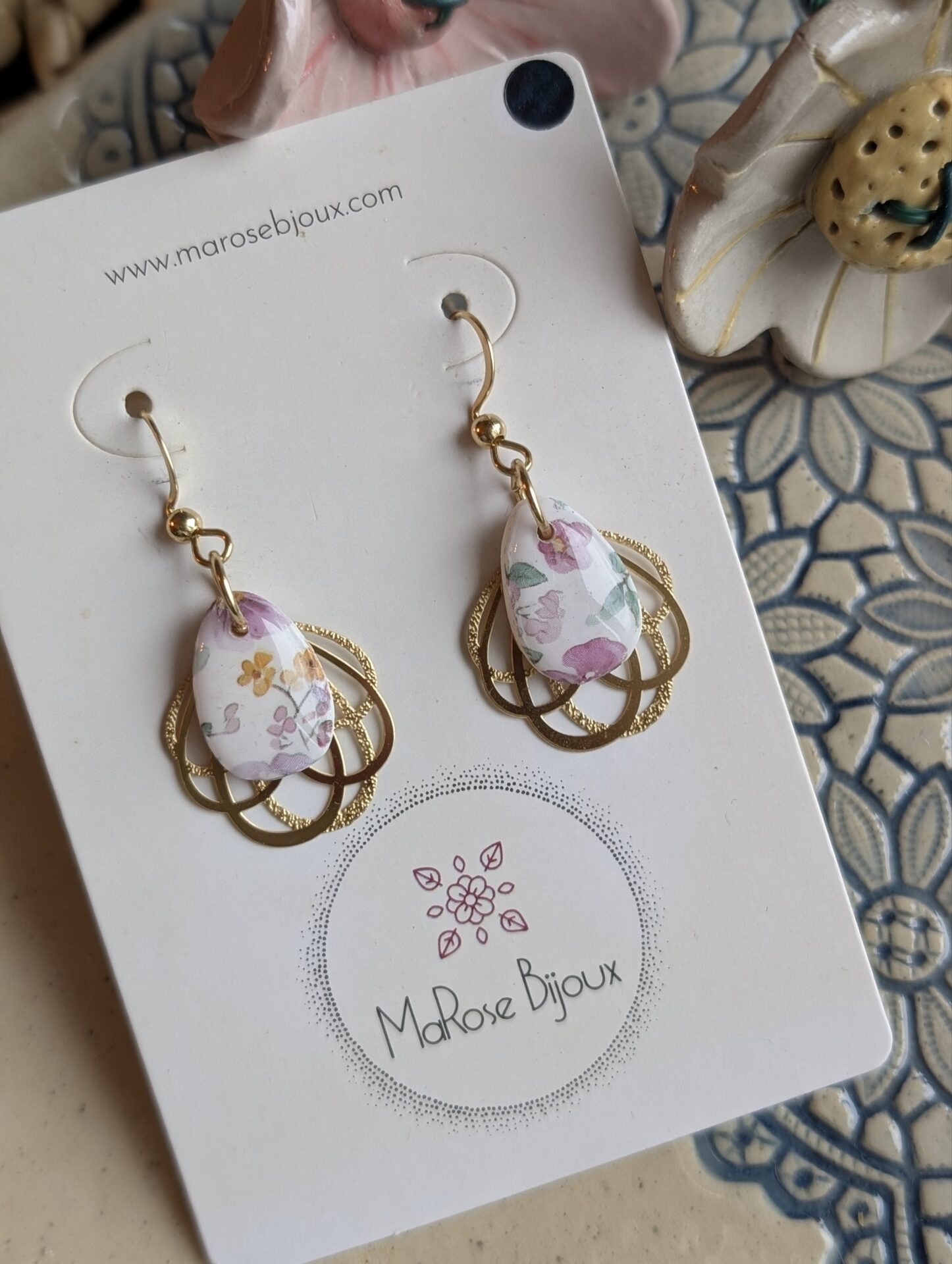 Boucles d'oreilles Éclosion