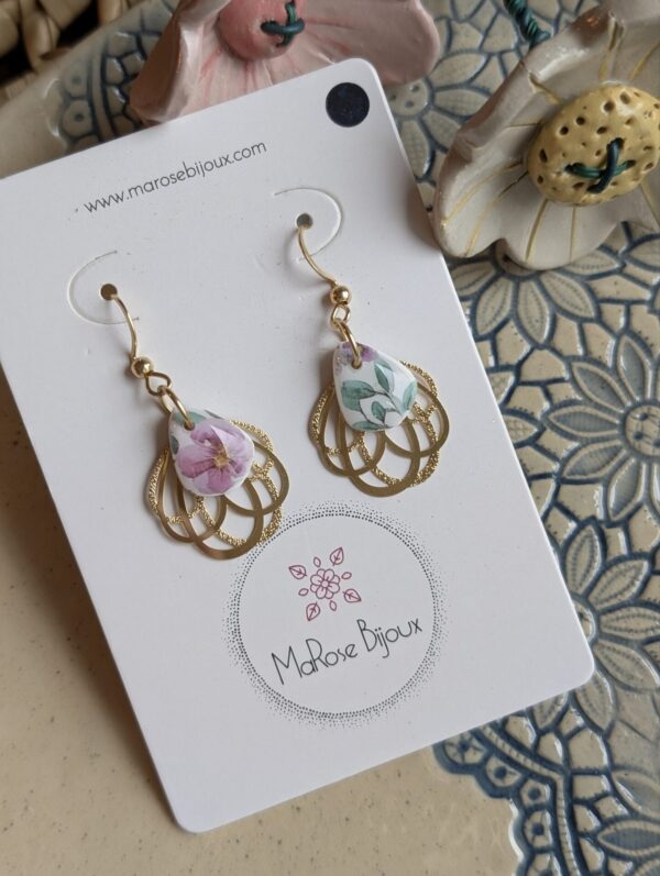 Boucles d'oreilles Éclosion