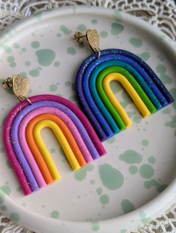 Boucles d'oreilles Rainbow