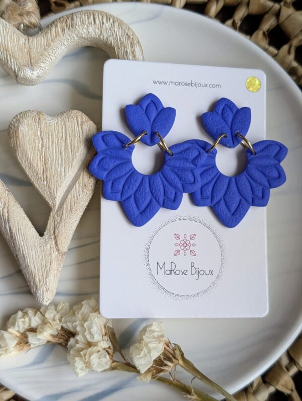 Boucles d'oreilles Azur Bohème
