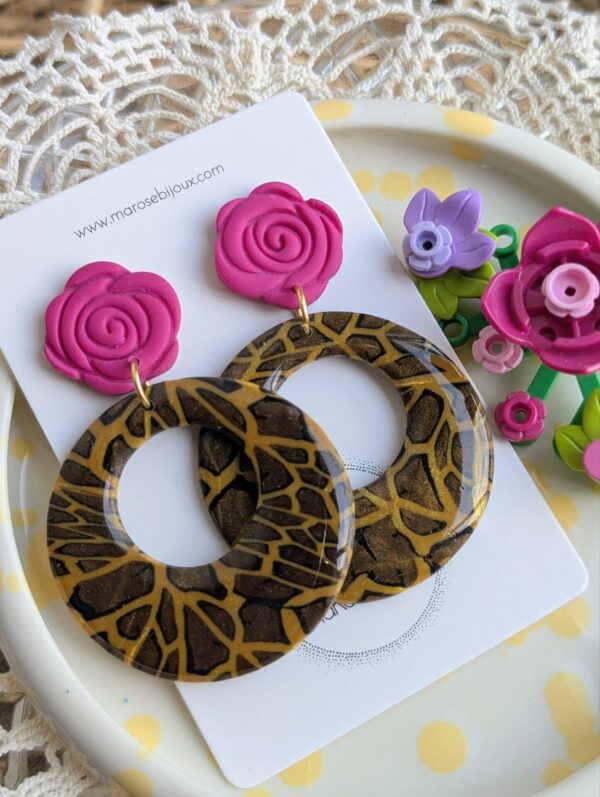 Boucle d'oreille Kira Gold