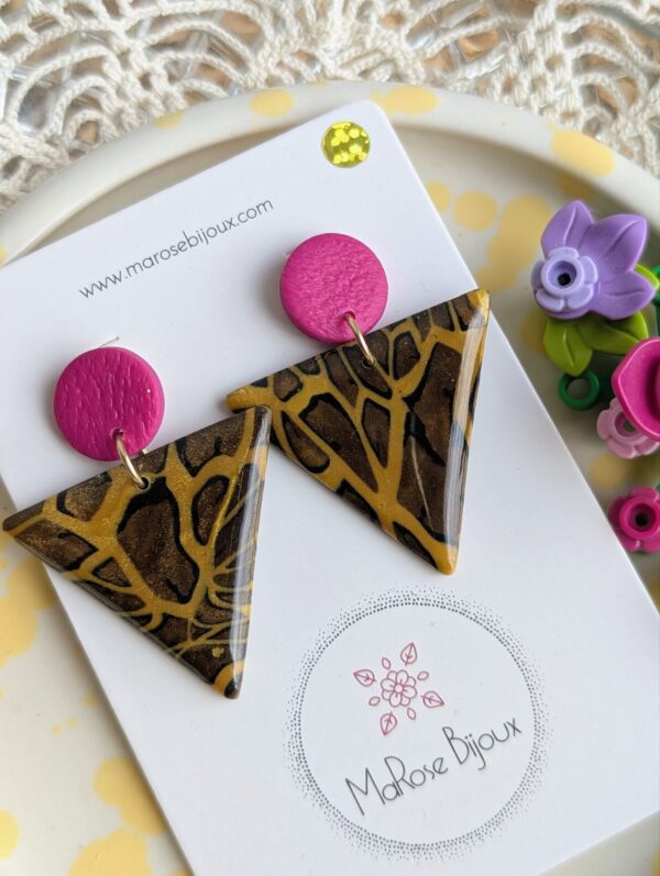 Boucle d'oreille Kira Gold