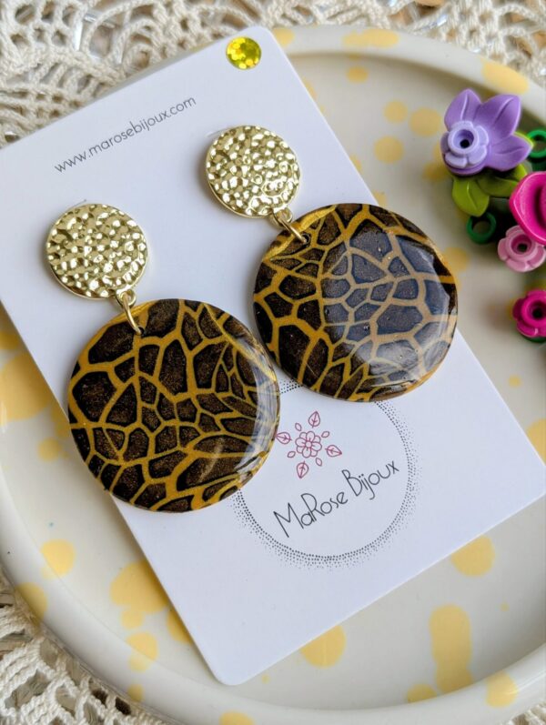 Boucle d'oreille Kira Gold
