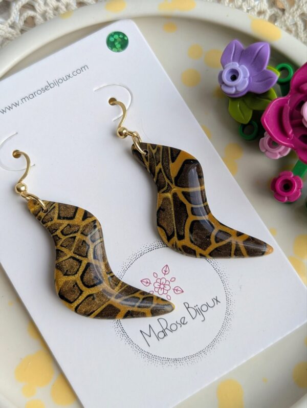 Boucle d'oreille Kira Gold