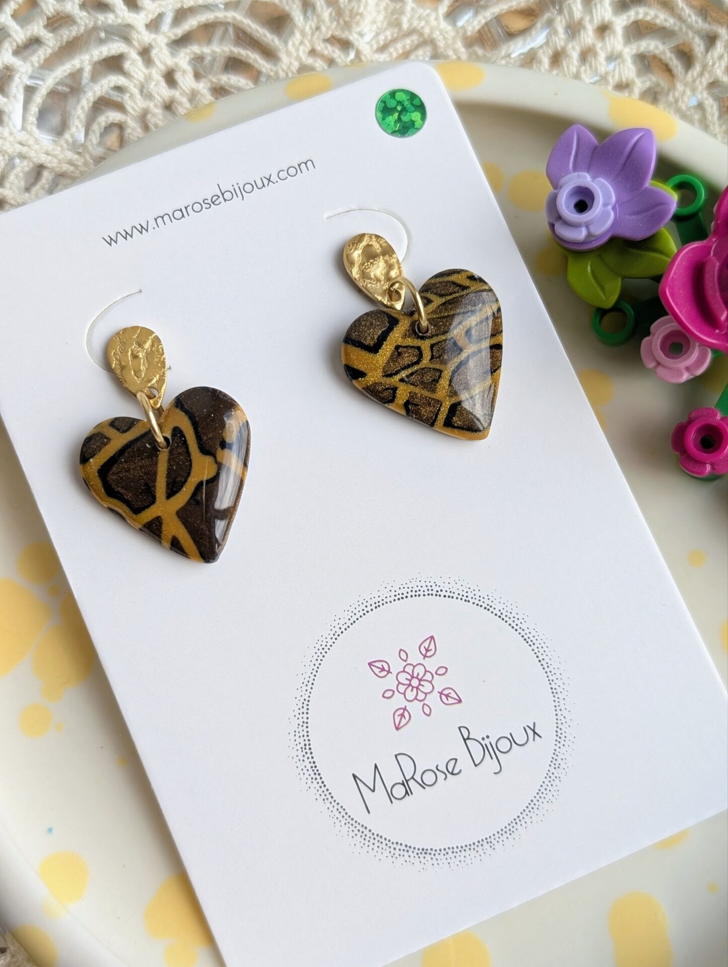 Boucle d'oreille Kira Gold