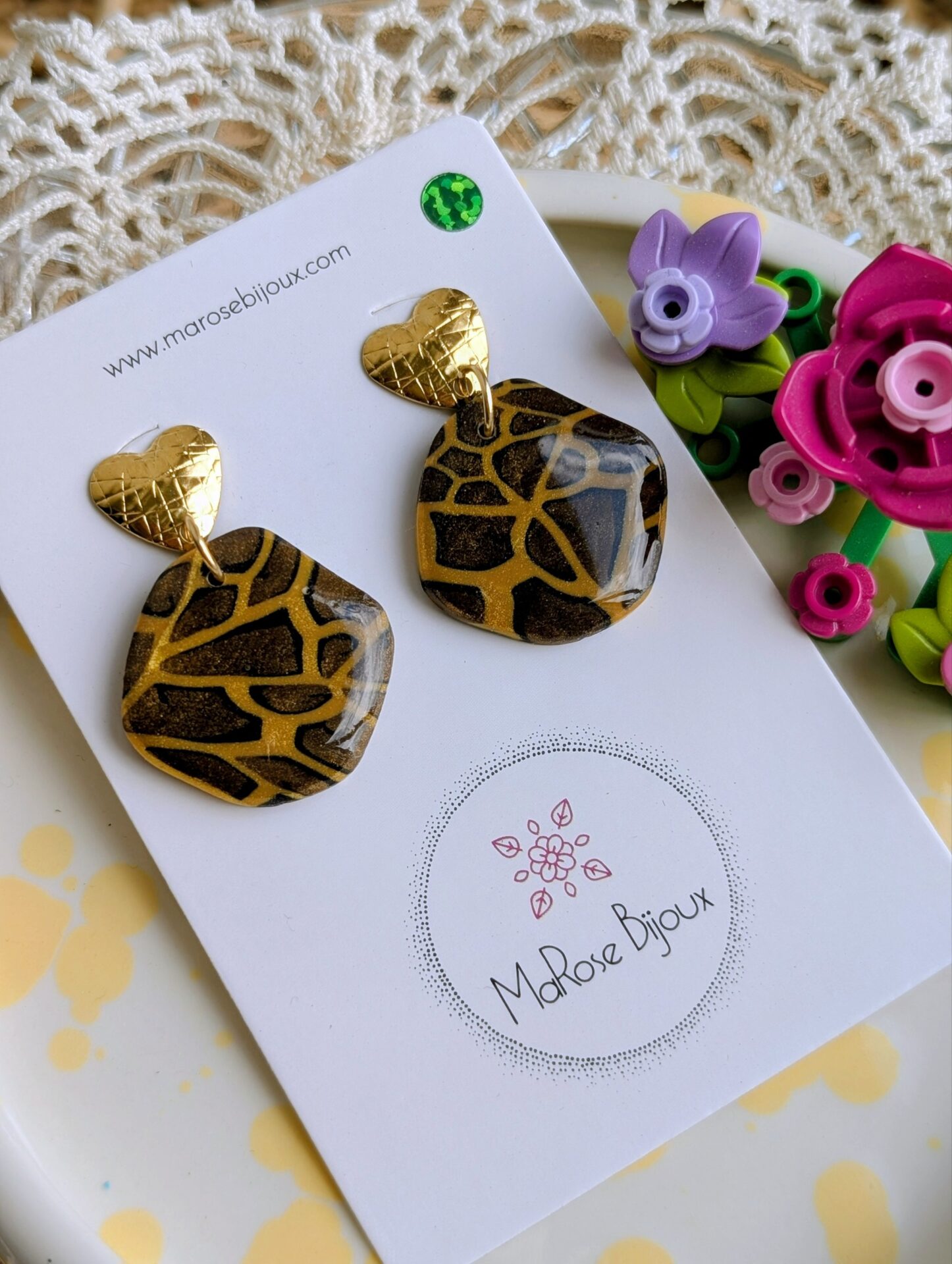 Boucle d'oreille Kira Gold