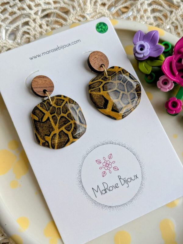 Boucle d'oreille Kira Gold