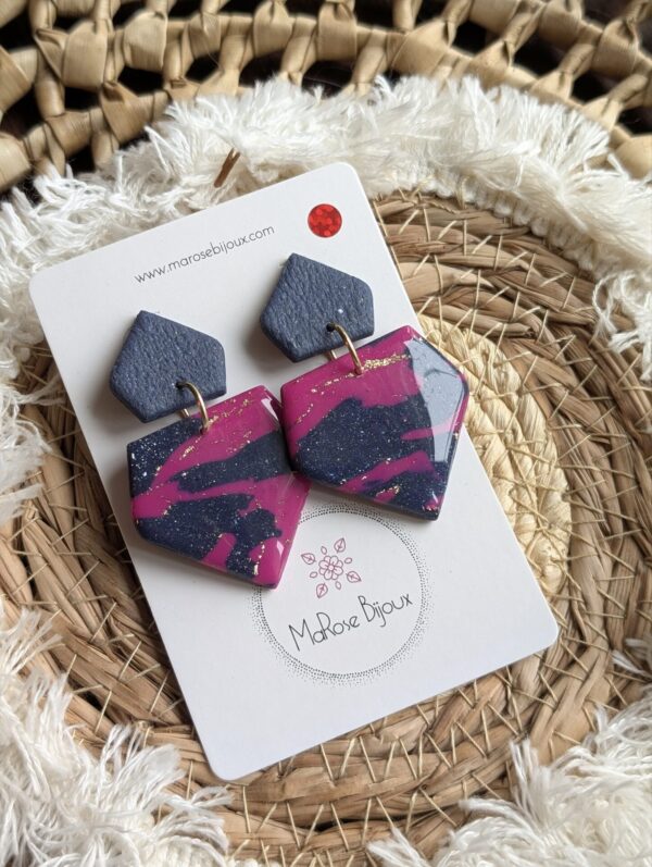 Boucles d'oreilles Upside down