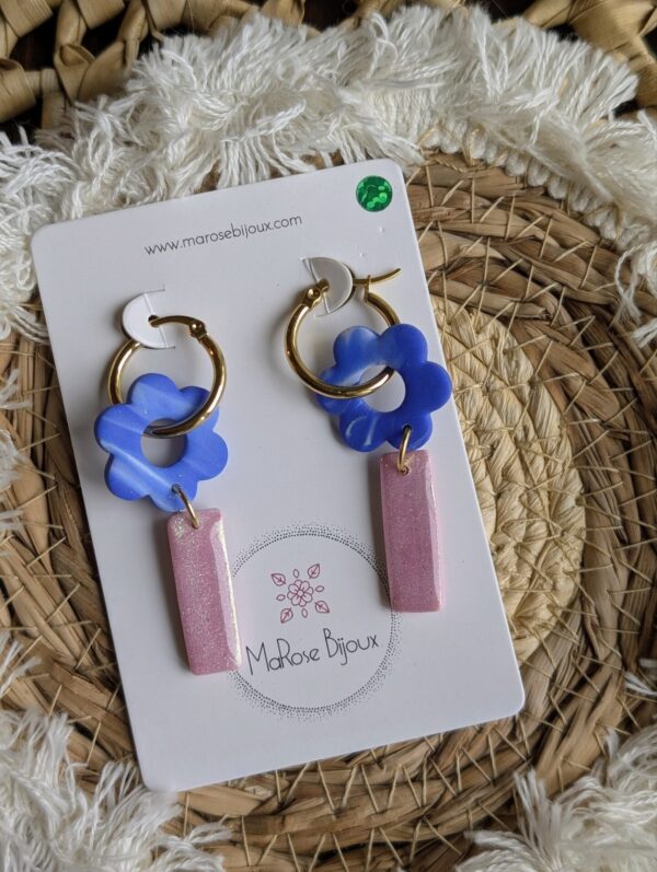 Boucles d'oreilles Upside down