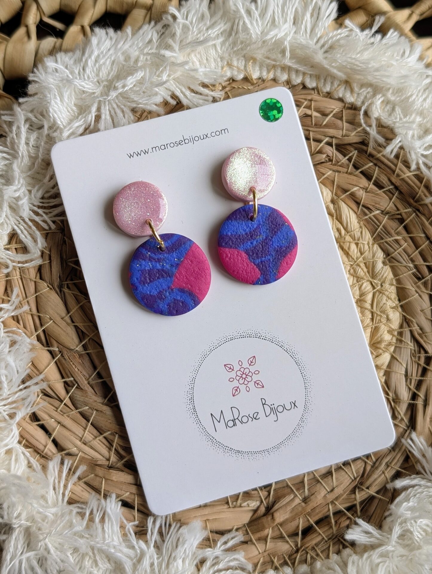 Boucles d'oreilles Upside down