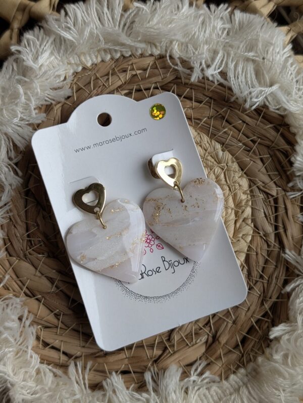 Boucles d'oreilles Pure
