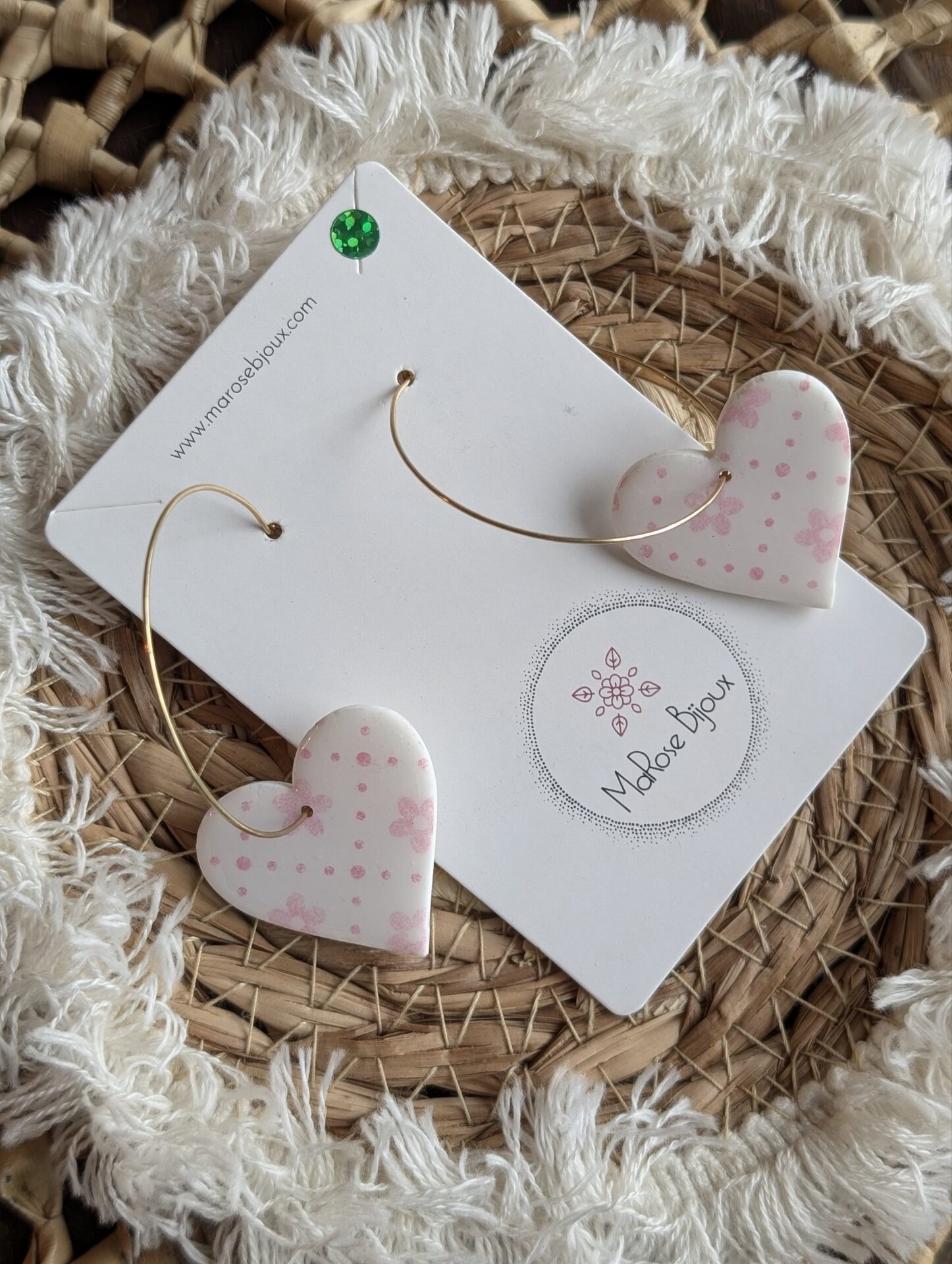 Boucle d'oreille Lueur de douceur