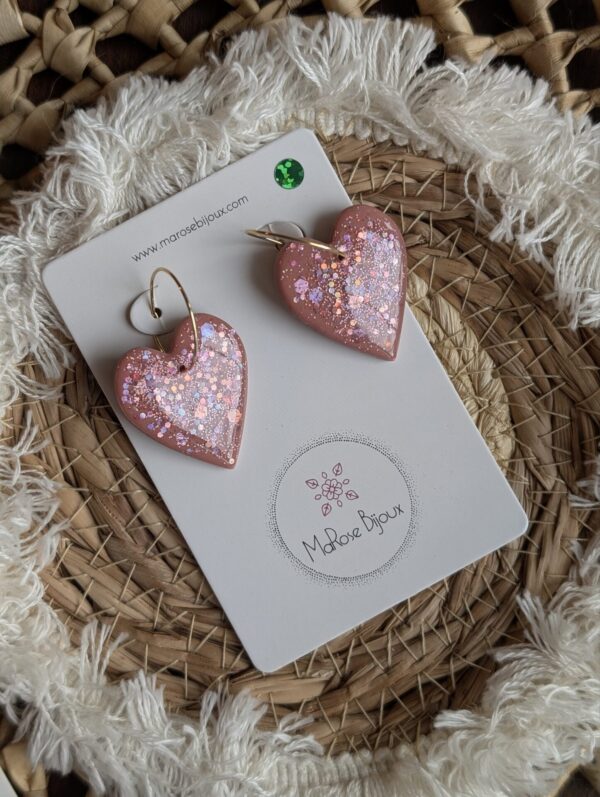 Boucle d'oreille Lueur de douceur