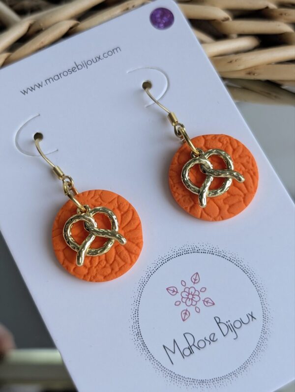 Boucles d'oreilles Petit Bretzel