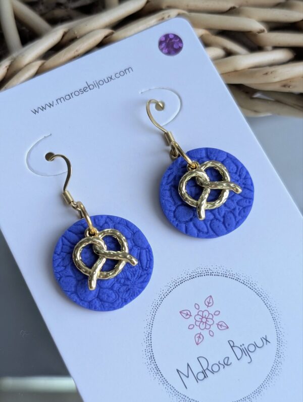 Boucles d'oreilles Petit Bretzel
