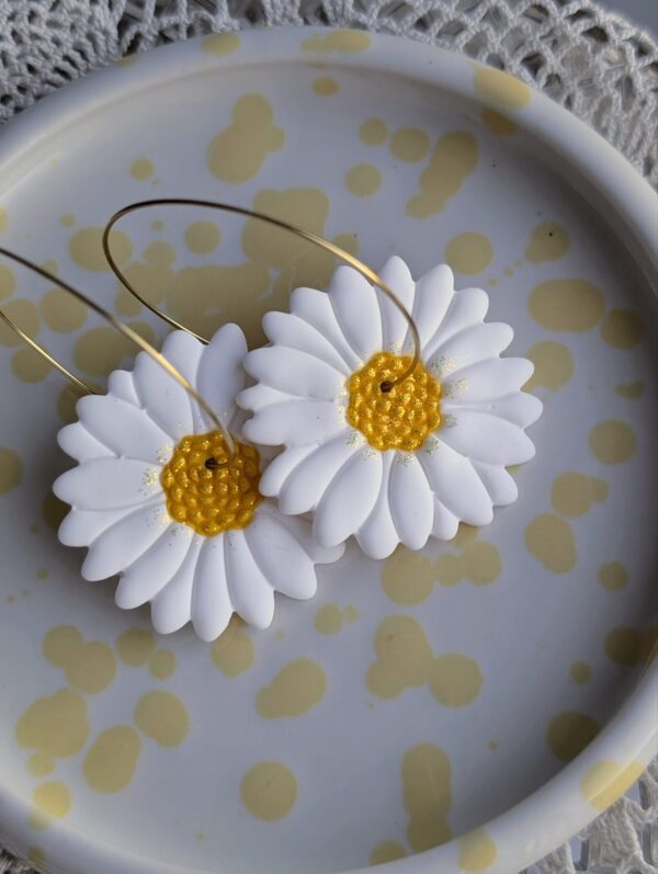 Boucles d'oreilles Marguerite