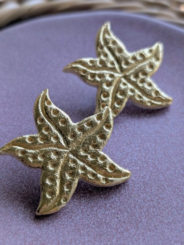 Boucles d'oreilles Douceur dorée