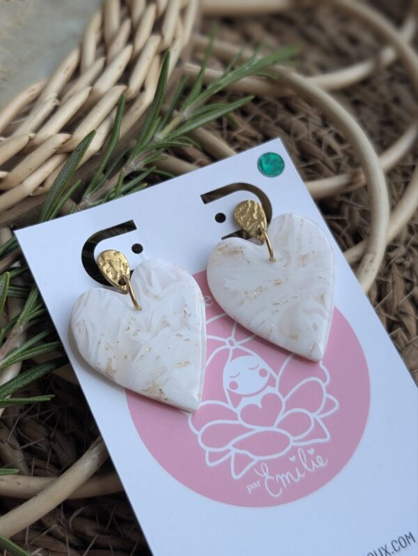 Boucles d'oreilles Pure