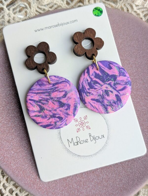 Boucles d'oreilles Cosmic