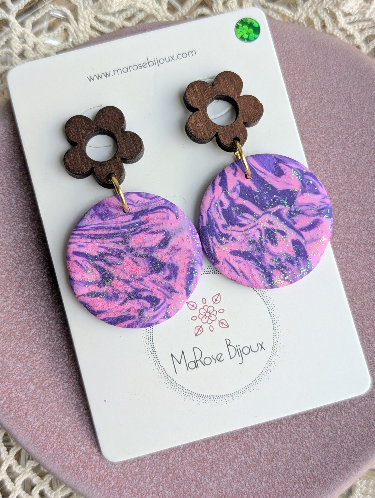 Boucles d'oreilles Cosmic