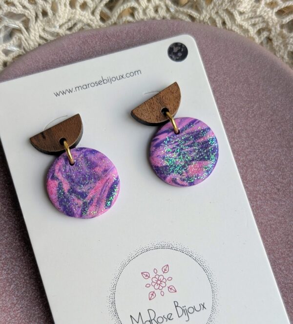 Boucles d'oreilles Cosmic