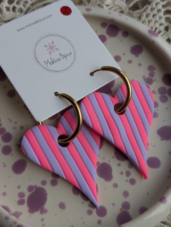 Boucles d'oreilles Bubblegum